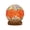 Orange, variant on Decorative Baroque Night Light Mosaic Glass Lamps with Wooden Base Vintage Style Glass Table Lamp for Bedroom & Living Room
