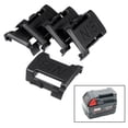 thumbnail image 1 of Battery Holder Wear-resistant Durable Batteries Mount Dock Clip Mounting Professional Holders Cover Suspension Buckle Storage Rack Black, 1 of 9