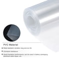 thumbnail image 3 of Unique Bargains Tube Rétractable en PVC Transparent 85mm Plat 6m pour Grand Pack de Batteries, 3 of 5