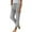 1-Grey912, variant on XIAOCHA Women's Drawstring Waist Linen Pants Casual Rolled Straight Leg Trousers,Green