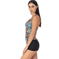 thumbnail image 2 of Tankini para dama con short Maré Collection D3444/ Define tu figura/ Tela de secado rápido, 2 of 6