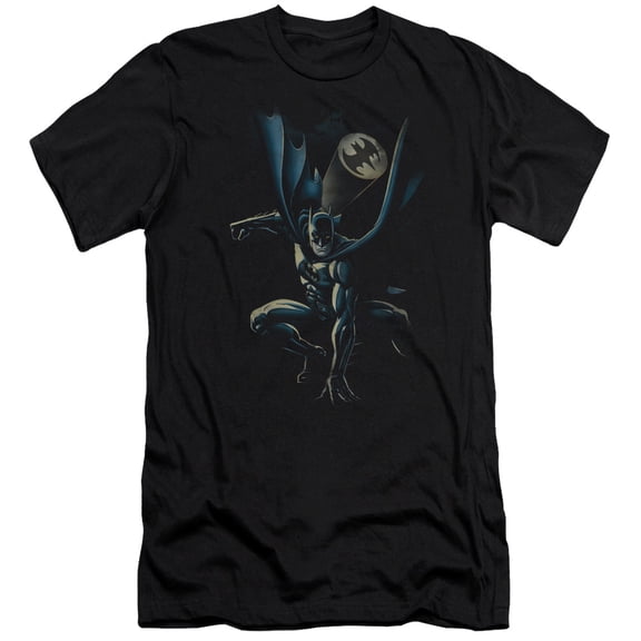 Batman Calling All Bats S/S Adult 30/1 T-Shirt Black