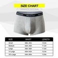 thumbnail image 3 of Ham&Sam Men's Boxer Brief 5 Pack Bamboo Rayon Soft Comfortable Underwear Trunks for Men, 3 of 6