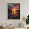 thumbnail image 6 of Diamond Art Kit for Adults, Silhouette Sunset Reflection Lake Diamond Painting for Adults Beginners, 5D DIY Diamond Art Painting Kits, Colorful Diamond Painting Craft for Home Decor 12x16, 6 of 7