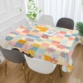 thumbnail image 2 of Yayeee Tablecloths 60" x 90" Rectangle Wrinkle Resistant Party Table Cover, Pink Floral, 2 of 8