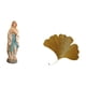 thumbnail image 5 of Escultura de Hierro Forjado con Hojas de Ginkgo, Decoración de Pared, Estatua de María, Escultura Abstracta de Pared para Sala de Estar, Ofici, 5 of 8