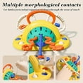 thumbnail image 6 of Baby High Chair Toys with Suction Cup, Interactive Tugging Fidget Toy, Montessori Sensory Toys for 1 Year Old Fine Motor Skills, Food Grade Silicone Activity Gift for Infant Toddlers, 6 of 6