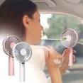 thumbnail image 4 of XGFHYJEH Hand Held Fan, Mini Fan Handheld, Hand Held Fan Rechargeable, Portable Folding Hand Held Cooling Fan, 4 of 5