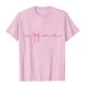 thumbnail image 4 of Tops de Manga Corta de Verano para las Mujeres Imprimir Blusa de Cuello Redondo, Moda Ligera de Poliéster Spandex, 4 of 4
