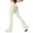 White, variant on Sevpuikl Women's Flared Yoga Leggings High Waist Butt Lifting Tummy Control for Gym Pilates Workout Bootcut Pants Solid Color(Brown,S)