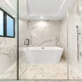 thumbnail image 3 of Dreamwerks 66.9 in. Acrylic Rectangular Flat-bottom Not-Whirlpool Bathtub in Glossy White, 3 of 9