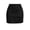 #41Black, variant on Y2K Faux Suede Mini Skirt Women High Waist Asymmetric Party Skirt