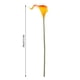 thumbnail image 2 of Advancent Vickerman Paquete de 14 calas blancas artificiales con 8 hermosas flores Flores artificiales rojo naranja PC 1, 2 of 6