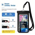 thumbnail image 3 of Bolsa de natación impermeable con Airbag flotante, funda y correa para teléfono para iPhone 11 12 13 14 15 Pro Max Samsung S23 S22 Xiaomi Huawei, 3 of 5