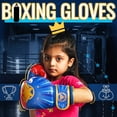 thumbnail image 3 of WYOX 6oz Kids Boxing Gloves – Golden Star | Kids Training, MMA, Kickboxing, Sparring, Punching & Strength, 3 of 9