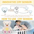 thumbnail image 4 of Juguete de peluche con sensor de llanto para bebés Sleep Soother DEARBABY, 4 of 8
