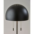 thumbnail image 2 of Adesso Wilder 24" 2-Light Twin Pull Chain Black Desk Lamp with Black Dome Shade, 2 of 5
