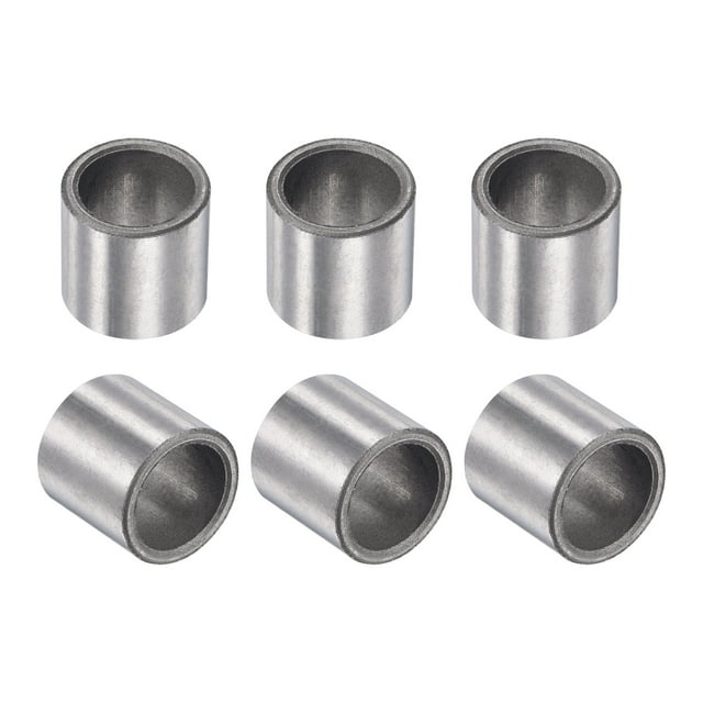 Unique Bargains 12.2x16x16mm Douille Roulements Fritté Fer Auto-Lubrifiant Bague 6 Pack