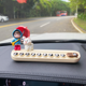thumbnail image 4 of Placa de matrícula de estacionamiento de coche Paraguas creativo Chica Samoyedo Mover matrícula Mover coche Teléfono Perro Decoración Regalo, 4 of 5