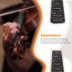 thumbnail image 5 of Pegatina de nota de violín pegatinas extraíbles Pegatinas Instrumentos musicales Posición de la posición de las calcomanías principiantes Irene Inevent OD010955-00, 5 of 7