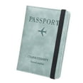 thumbnail image 1 of Porta pasaporte con Bloqueo RFID Yuyangstore Verde, 1 of 8