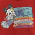 thumbnail image 2 of Girl's Mickey & Friends Cassette Lean  Graphic Tee Red Large, 2 of 5