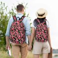 thumbnail image 4 of Balery Trendy Floral Mochila Clásica Impresa Básica para Viaje, Mochila Escolar Resistente al Agua, Mochila de Lona con Correas Ajustables-Small, 4 of 5