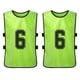 thumbnail image 5 of Chaleco 6PCS Kid's Football Pinnies Jerseys de fútbol de secado rápido Deportes juveniles Scrimmage Tomshoo Chaleco, 5 of 7