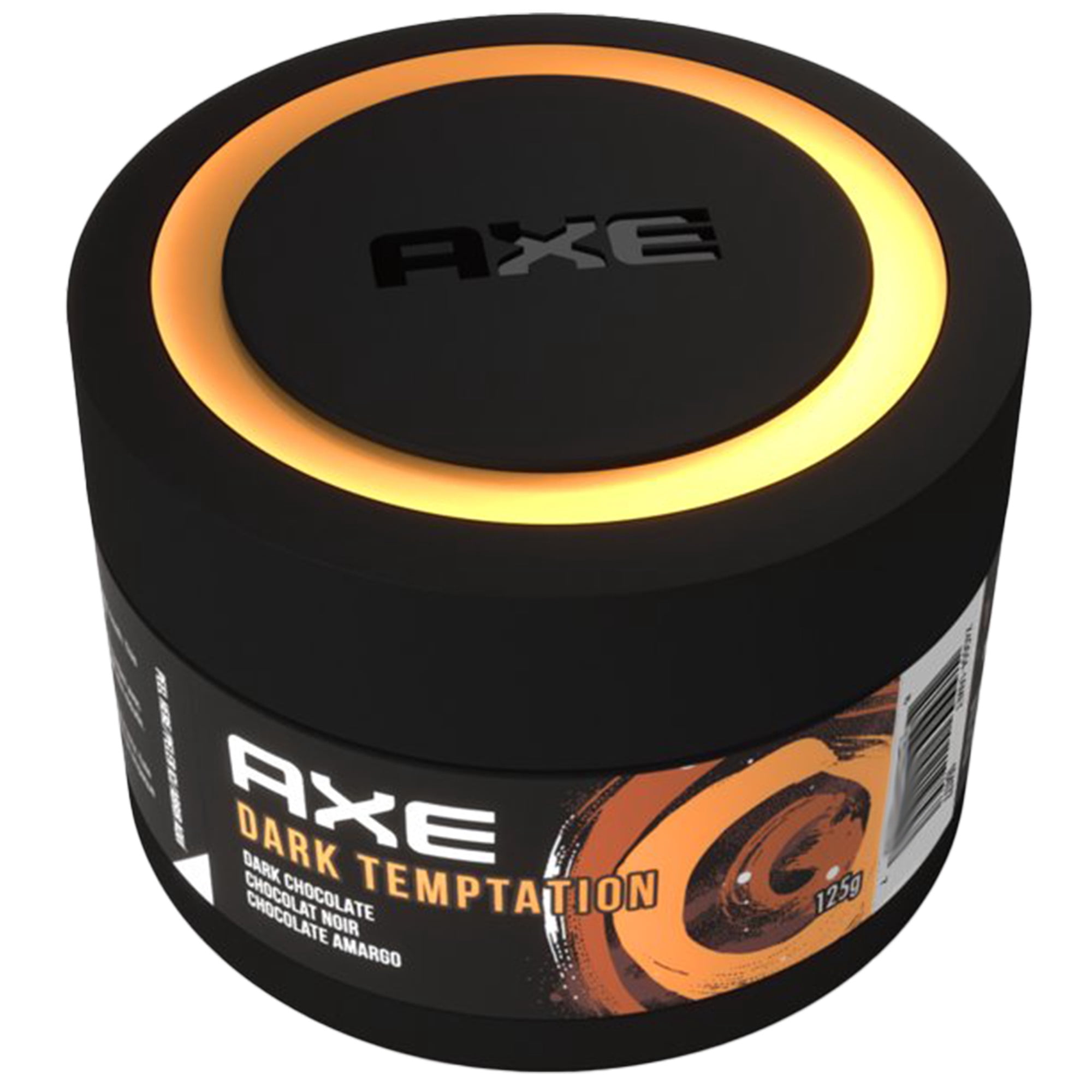 AXE Dark Temptation Car Air Freshener Gel, Odor Eliminator, 4.4 oz, Pack of 4