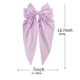 thumbnail image 3 of Teissuly Women's Hair Clip Long Tailed Tassel Ribbon Double Bow Clip Girl Solid Color Accessory Hair Clip Claw Bow Teissuly WER202401227620, 3 of 3