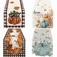 thumbnail image 2 of Christmas Table Runner,72 x 13 Inch Printing Polyester Thanksgiving Autumn Harvest Table Runner Decor for Fall Thanksgiving Decorations, 2 of 7
