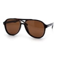 thumbnail image 4 of Polarized Luxury Gentlemanly Iconic Plastic Racer Euro Style Sunglasses [Tortoise - Brown], 4 of 8