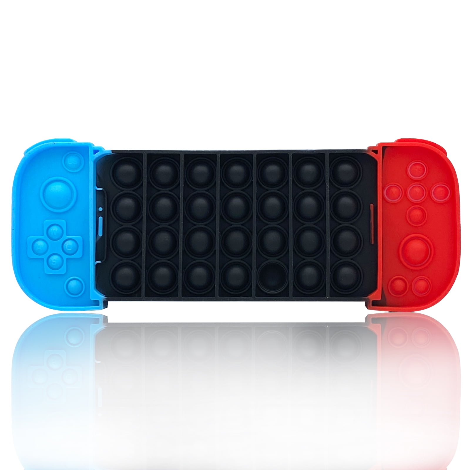 Red & Black Controller Push it Bubble Pop Fidget Toy Autism ADHD Stress Relief 