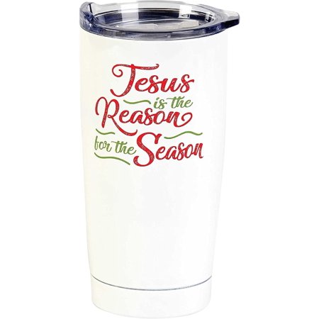 

Jesus Reason Season Holiday Red 20 ounce Stainless Steel Travel Tumbler
