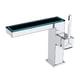 thumbnail image 3 of Grifo digital de lavabo de baño muestra la temperatura del agua grifo de fregadero caliente y frío, 3 of 8