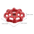 thumbnail image 3 of 2pcs Spigot Handle Shutoff Hand Wheel Hose Wheel Handle Gate Valve Handle Replacement, 3 of 9