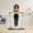 Black, variant on Portable All-in-One Fitness Board with Attached Resistance Bands, Full-Body Workout Platform for Strength, Yoga, and Pilates at Home or Travel