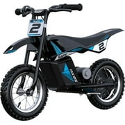 Razor Dirt Rocket MX125 Electric-Powered Dirt Bike - Black with Decal Included, for Child 5+