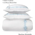 thumbnail image 2 of Martha Stewart Wildflower 100% Cotton 3pc Duvet Set-1 Duvet, 2 Pillow Shams, 2 of 5