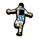 thumbnail image 4 of charms Nuevo Jibz Fútbol Serie Estrella Zapato Encantos DIY Sandalias Desmontables Decorar Accesorios Croc Pin Lindo Zapatos Hebilla, 4 of 4
