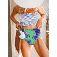 thumbnail image 4 of Maillots de Bain Bandeau 2 Pièces Taille Haute pour Femmes, 4 of 6