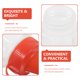 thumbnail image 3 of unbranded 4Ud Para Y Salsa Rojas De Cocina Con Transparente Para Control De Uso, 3 of 6