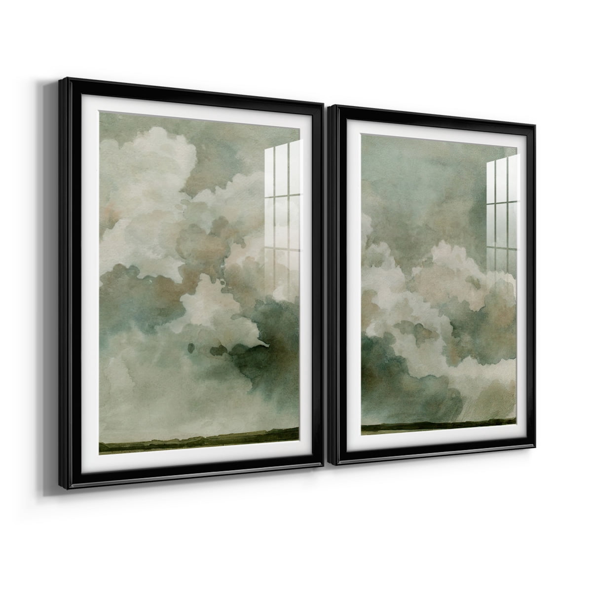 Wexford Home Coming Rain I Premium Framed Print, 18.5" x 24.5" - Ready to Hang, Black (Set of 2)