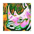 thumbnail image 4 of Rhinoceros Pop Artistry - Canvas, 4 of 25