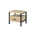 thumbnail image 1 of Acme Furniture 97970 Table d'Appoint, Fini Chêne et Noir, 1 of 5