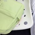 thumbnail image 6 of UJNDER School for Girls Student Street Trend Solid Color Backpack, Casual Versatile Large Capacity College Bag for Everyday Use Book Bag for Girls Green,One Size, 6 of 8