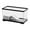 Large Black, variant on Stgfyxgs Turtle Tank Aquarium Turtle Terrarium Tortoises Case Hatching Area Resting Sturdy Multifunctional Area Hermit Reptile Habitat Medium White