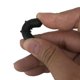 thumbnail image 3 of Silenciador de cuerda de arco, amortiguador de goma estabilizador, reduce la sanguijuela de vibración Negro Cola Archery Bow String Silencer, 3 of 8