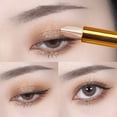 thumbnail image 5 of Eyeshadow Stick Dual Color Gold Diamond Pearl Waterproof Long Lasting Creamy Glide On Easy Application Travel Size 3.5g, 5 of 5