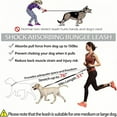 thumbnail image 5 of Upliftjoys Dog Leash, Upliftjoys Hands Free Dog Leash with Zipper Pouch, Reflective Design for Outdoor and Daily Walks for Medium and LargeDog (A), 5 of 8